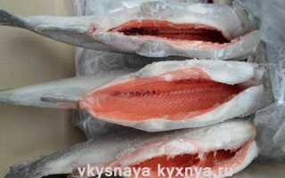 Сколько можно хранить форель в заморозке